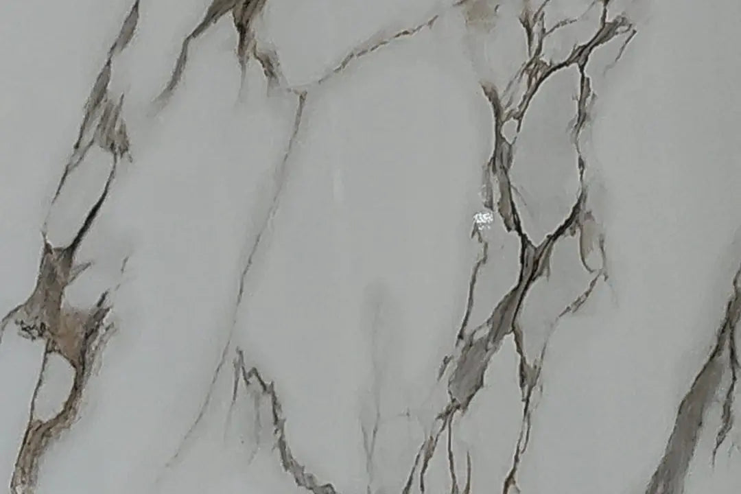 Eco-stone wall panel Palladium Stream, luxury marble-inspired panel.