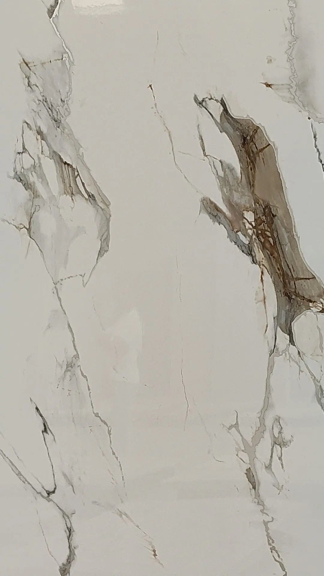 Eco-stone wall panel Imperial Silver, eco-friendly marble design.