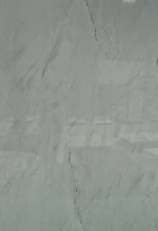Eco-stone wall panel Arctic Mist, luxury marble look, waterproof & sustainable.