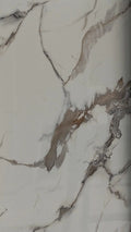 Gilded Aurora Luxury Wall Panel | White with Bronze Veining | Subtle Sophistication | Tenerife