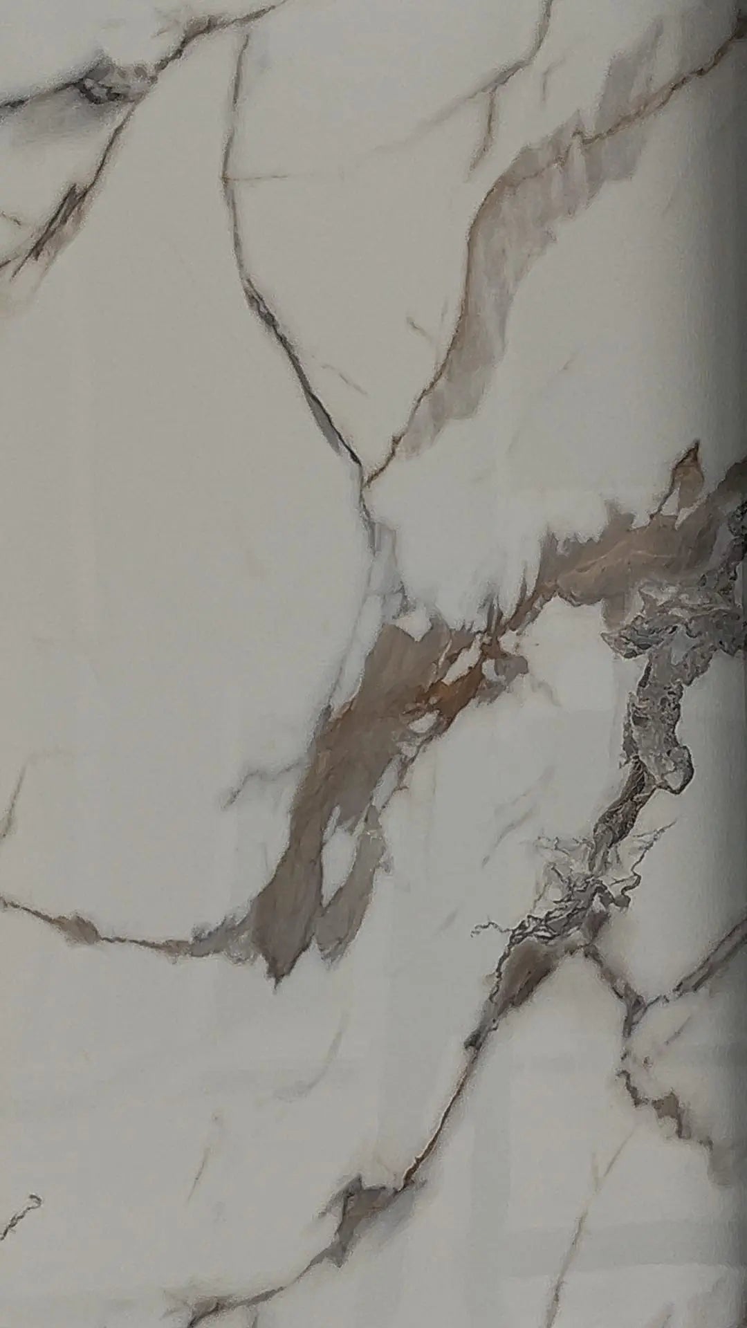 Eco-stone wall panel Aurora Marble, waterproof marble alternative.