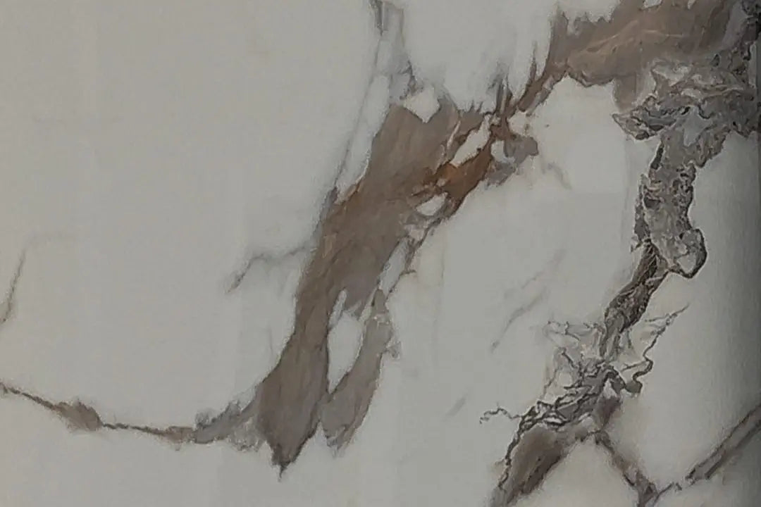 Eco-stone wall panel Aurora Marble, waterproof marble alternative.