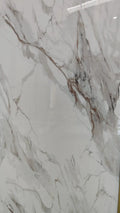Elysian Line Luxury Wall Panel | Soft Bronze Veining | Ethereal Gloss Finish | Tenerife