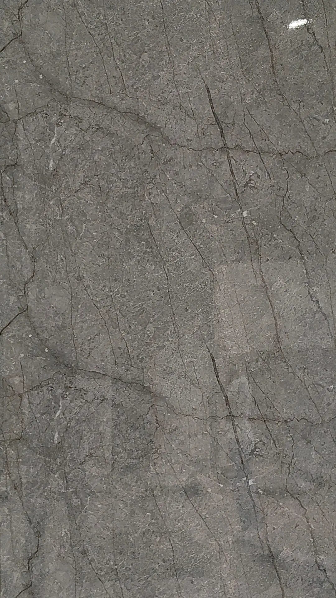 Eco-stone wall panel Graphite Veins, striking marble effect panel.